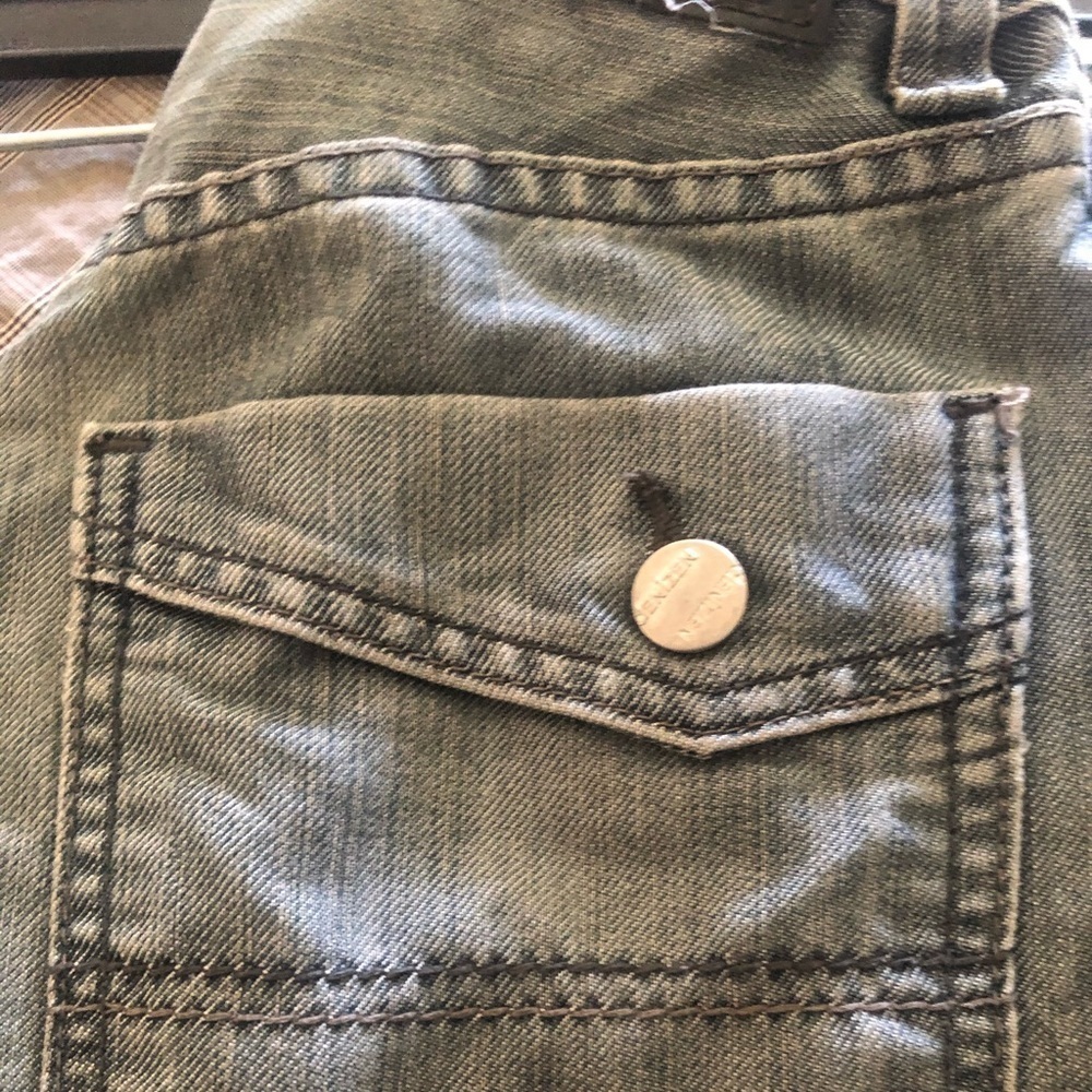 2016 LEVI'S DENIZEN* 218 SLIM STRAIGHT JEANS YOUTH sz14R - Picture 4 of 7